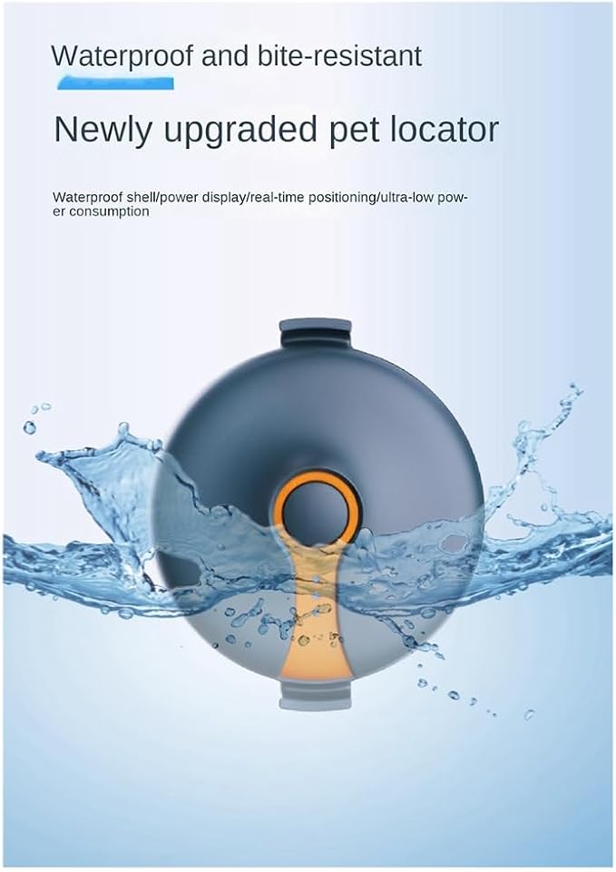 Pet anti-lost locator with 4G GPS tracking for dogs