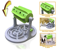 Interactive pet feeding toy for dogs and cats