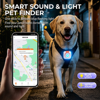 Pet GPS tracking device for dogs and cats with real-time location monitoring