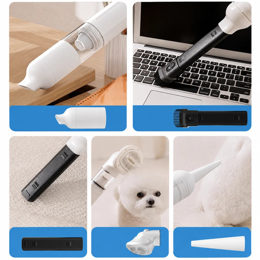Pet hair removal tool for cleaning loose hair from dog and cat coats