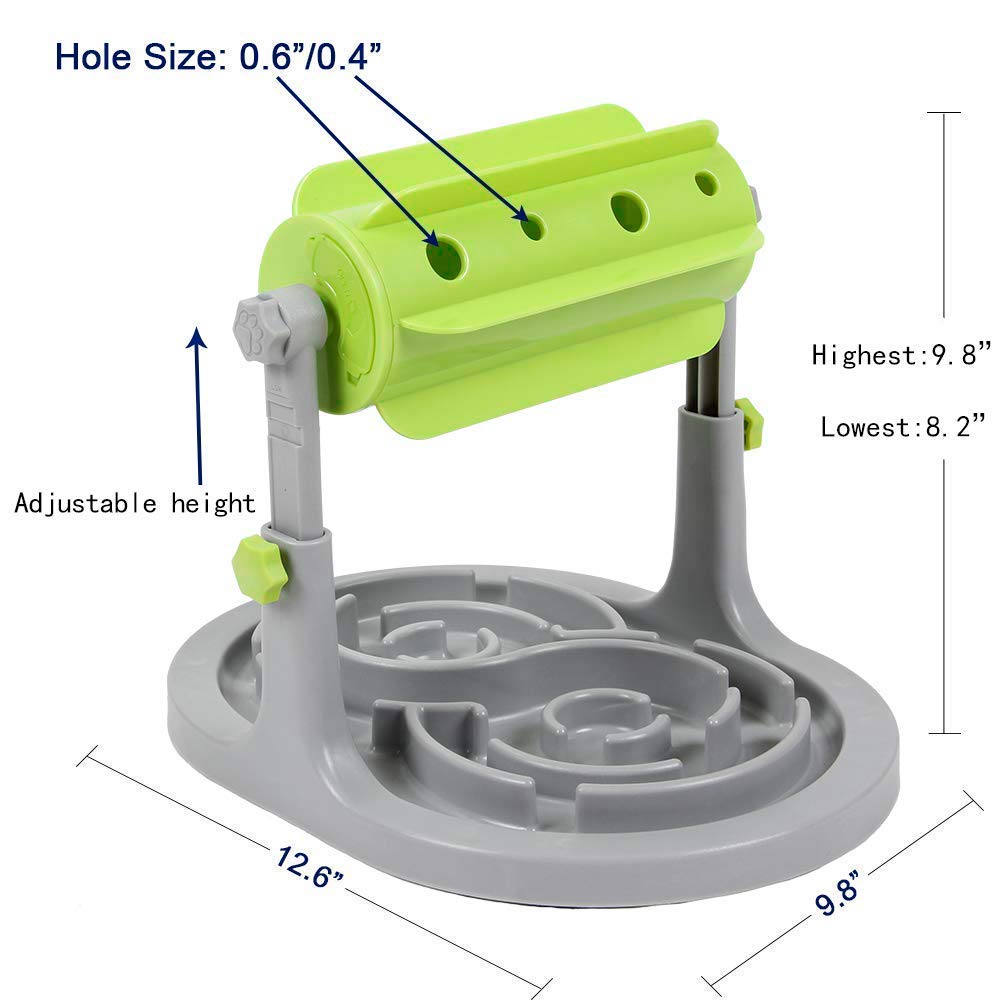 Pet slow feeder for dogs and cats during everyday feeding