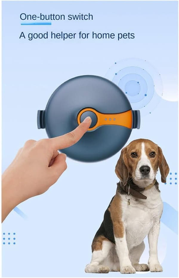 Portable pet GPS tracker for everyday dog location monitoring