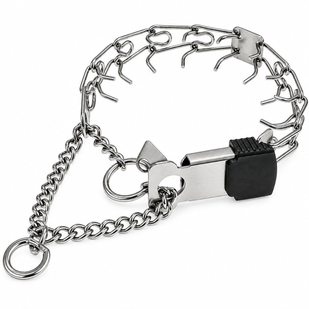 Herm Sprenger stainless steel prong collar for small and medium dogs