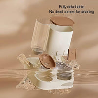 Automatic puppy feeder with 2.3L reservoir and ceramic bowl