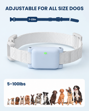 Smart dog training collar and remote with fast charging battery and long lasting performance