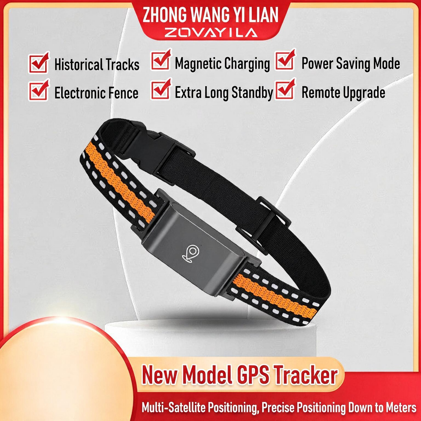 Real-time dog locator with GPS tracking and smart monitoring