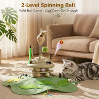 Rechargeable interactive electronic cat toy for repeated everyday play