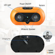 Rechargeable sonic bark box device for dog barking control