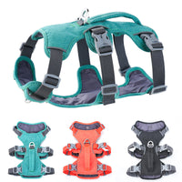 Reflective dog harness for small and medium dogs with vest style design