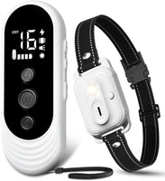 3300FT remote dog training collar with handheld controller