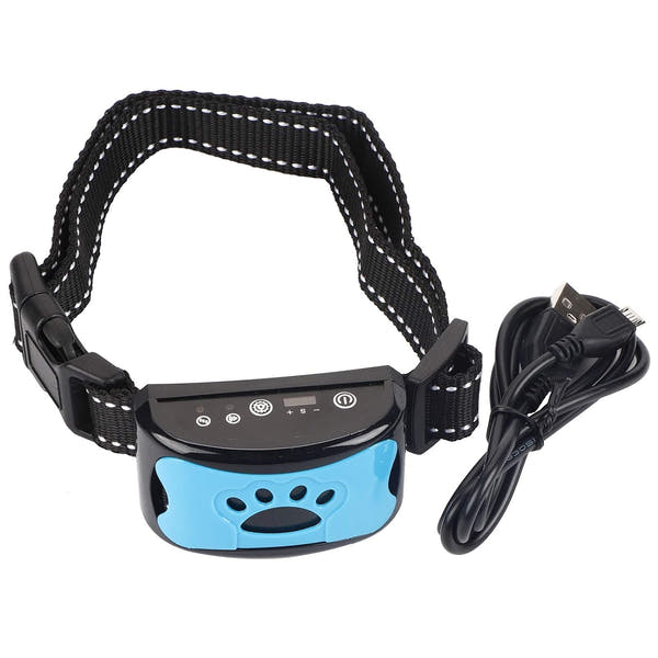 Smart dog barking collar with automatic bark detection and training response