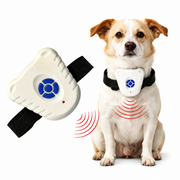 Ultrasonic anti barking device for dogs with safe no shock bark control and pet training system