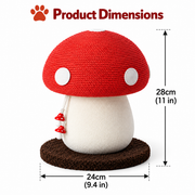 Vertical cat scratching and climbing post with interactive toy