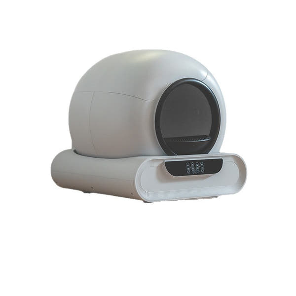 Self cleaning cat litter box with APP control and automatic waste cleaning system