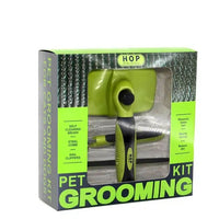 Pet grooming set with dog comb knotting comb and fluffy comb for everyday coat care