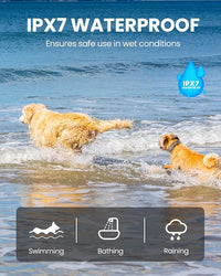 Adjustable remote training collar designed for small dogs and puppies