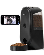Smart automatic pet feeder with 4L capacity and WiFi control