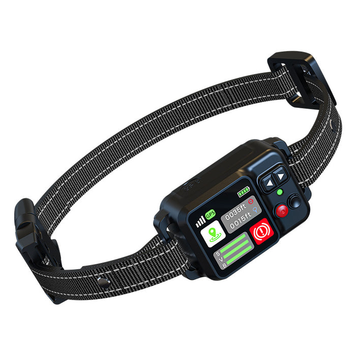 Smart GPS Dog Tracker & Wireless Fence – Waterproof Anti-Lost Training Collar with GPS for Outdoor Use