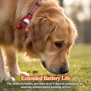 Smart pet locator with GPS tracking for dogs cats and puppies