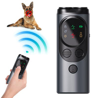 Rechargeable ultrasonic anti barking device for dogs with up to 50FT operating range