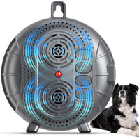 Rechargeable ultrasonic anti barking device for dogs with three modes and up to 35FT range