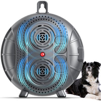 Rechargeable ultrasonic anti barking device for dogs with three modes and up to 35FT range