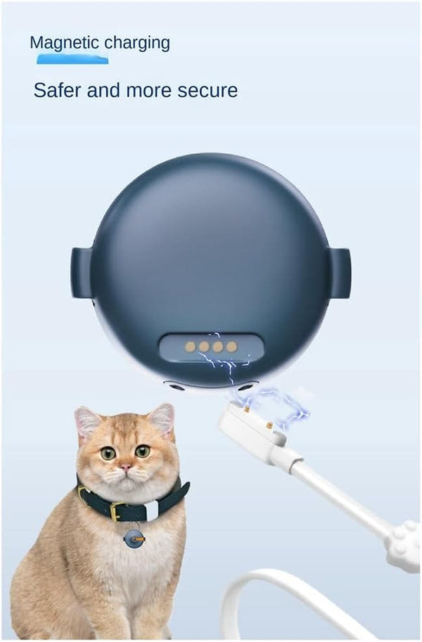 Solar pet tracker with GPS positioning and anti-lost function