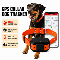 Dog GPS tracker with sound and light pet finder functions