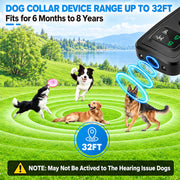 Dog bark deterrent device using ultrasonic technology for behaviour training