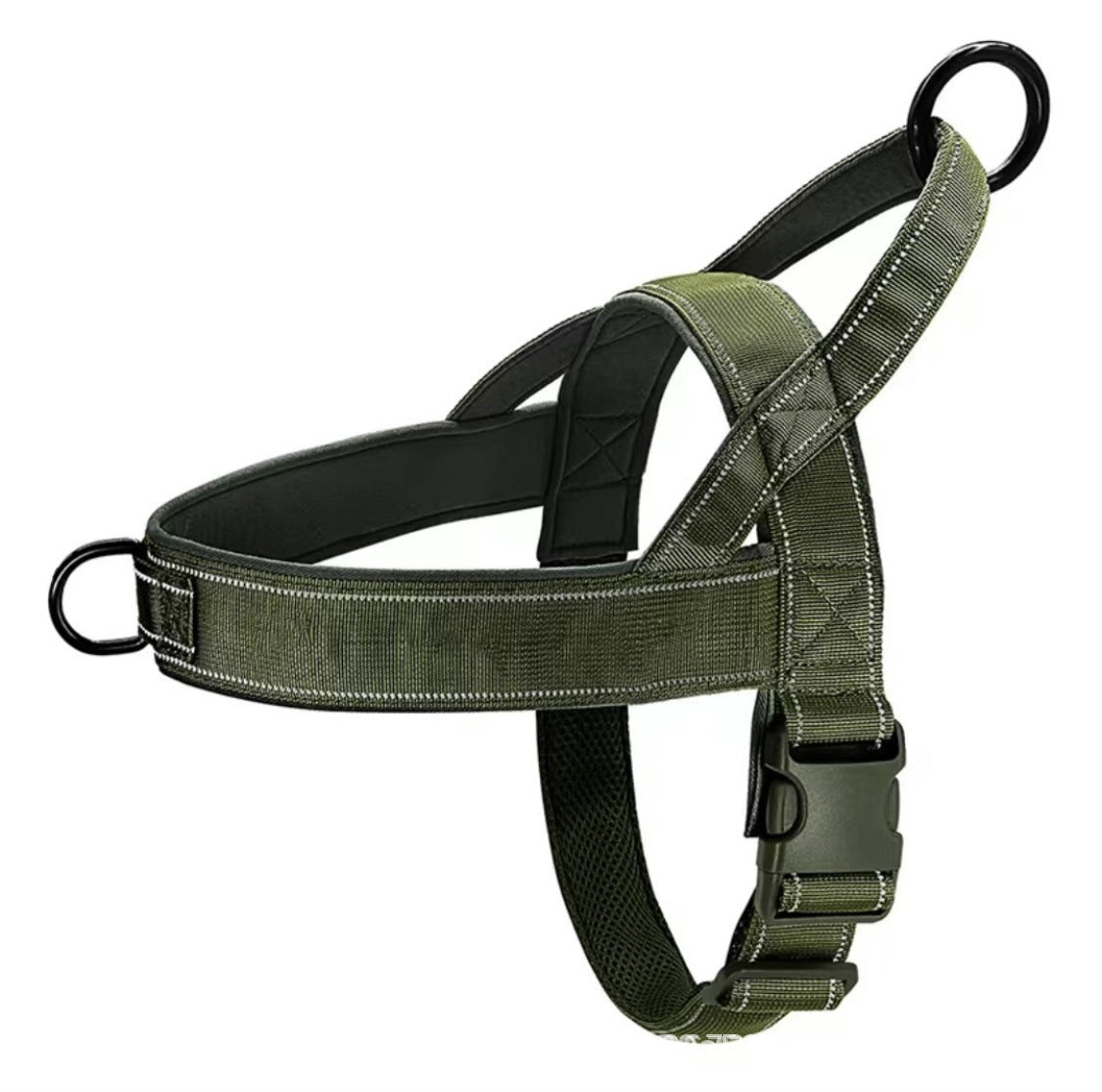 Durable nylon dog training harness designed for active dogs