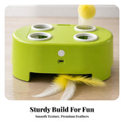 USB rechargeable interactive electric cat toy