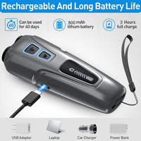 Portable ultrasonic dog repeller for non-contact dog training and deterrence