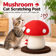 Vertical rope cat scratching post for indoor cats