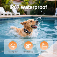 Remote controlled dog collar with vibration training function