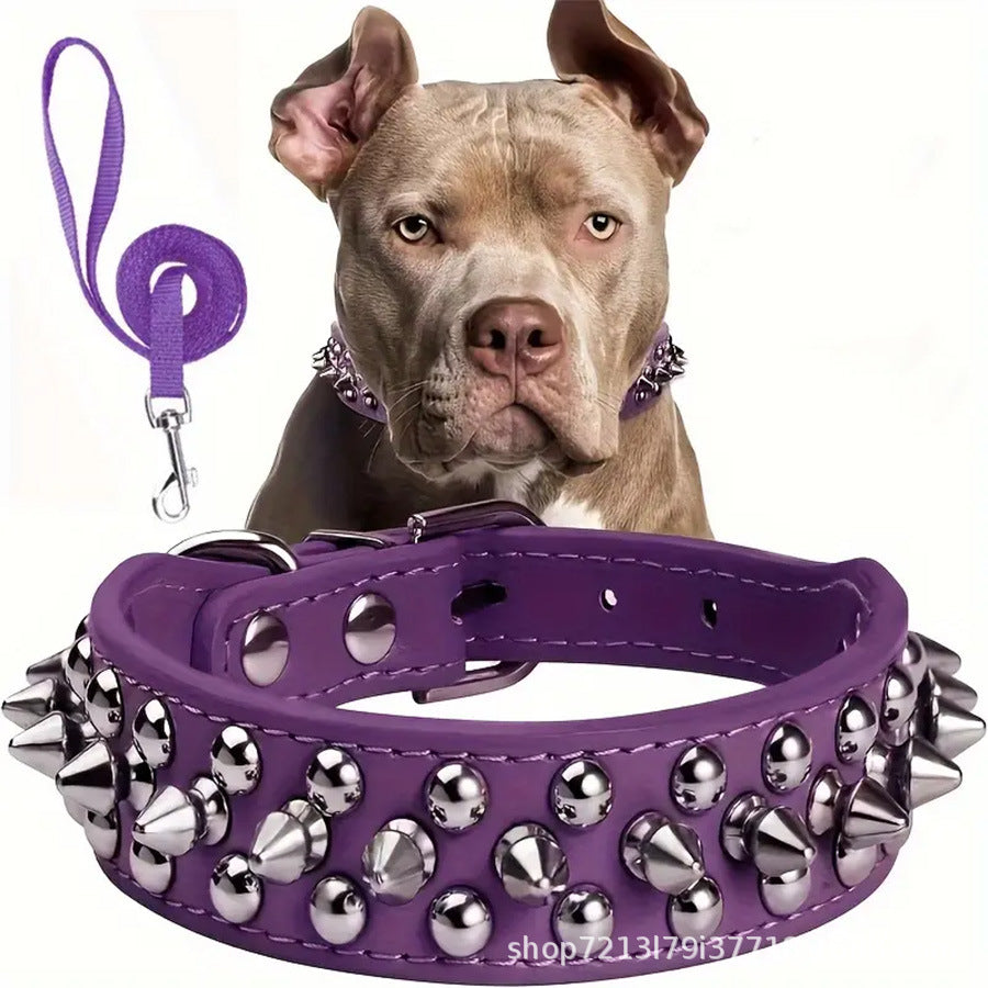 Adjustable dog training collar with chain design