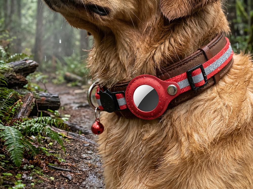 Waterproof GPS tracker collar for dogs