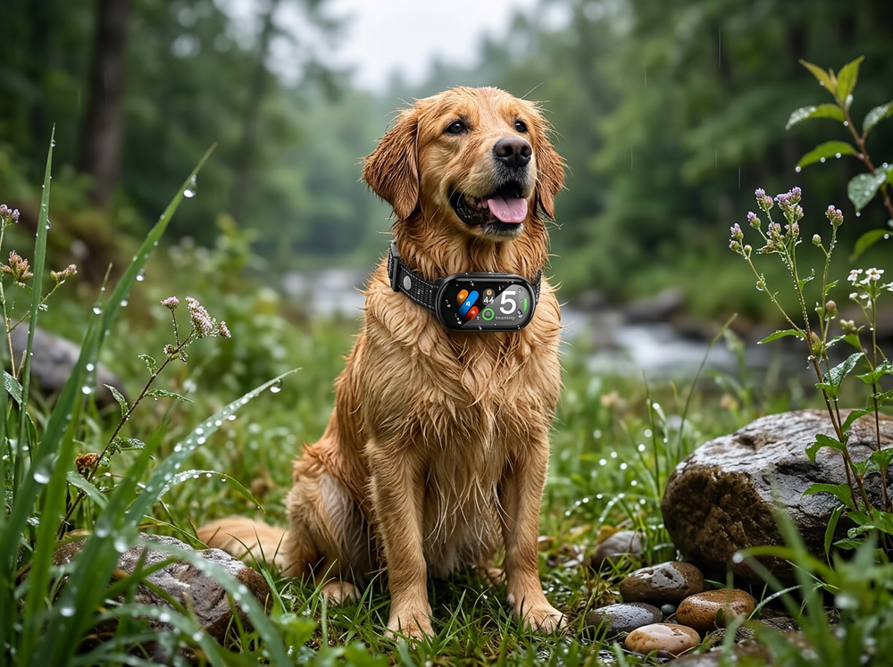 


IP67 waterproof rechargeable anti-bark dog collar