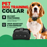 Pet GPS tracking device with waterproof exterior construction