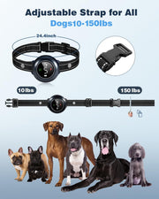 IP67 waterproof dog training collar designed for indoor and outdoor use