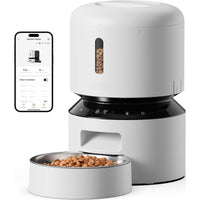 WiFi cat feeder for remote feeding control and daily meals