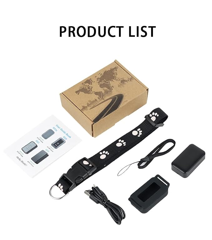 WiFi pet tracker with GPS positioning for dogs and cats