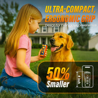 3X Ultrasonic Dog Bark Deterrent: Safe, Rechargeable, and Effective Bark Control Device