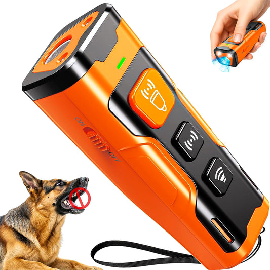 Calm Without Shock - A Safe and Humane Ultrasonic Dog Bark Deterrent Device