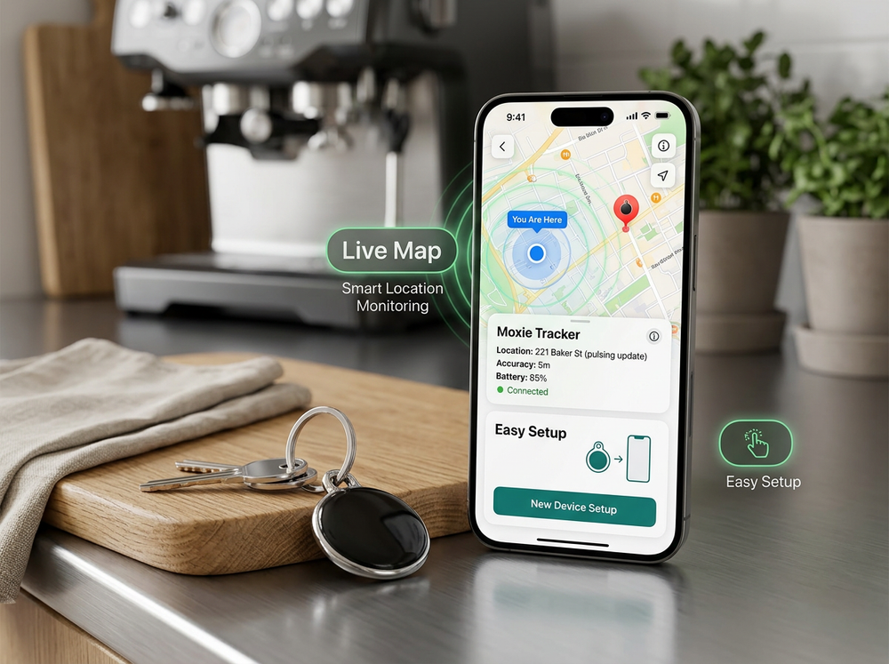 Smart location collar accessory designed for cats