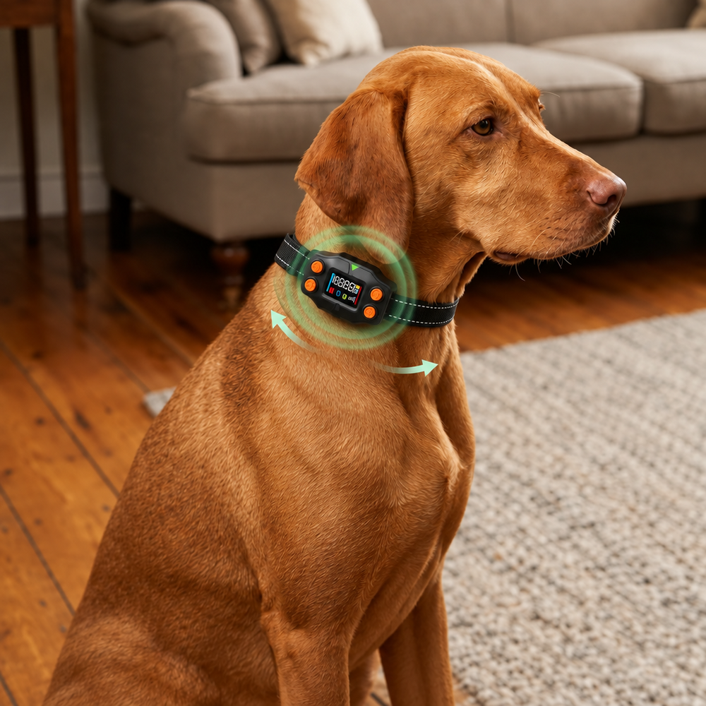 Water-resistant dog training collar for outdoor pet training