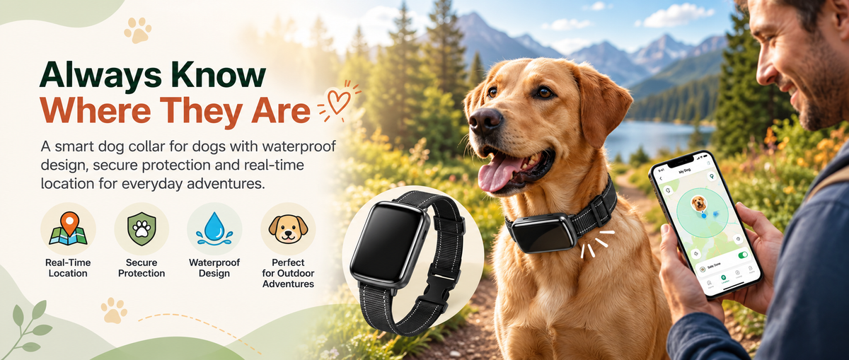 Pet location collar designed for small dogs and cats