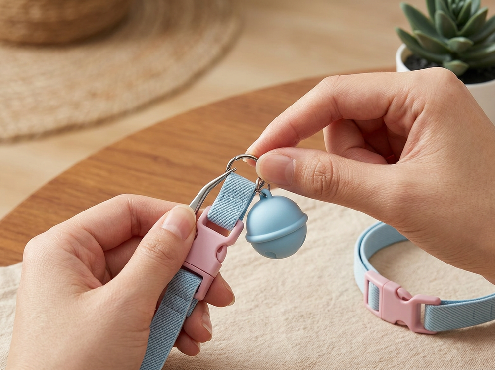 Compact positioning device designed for everyday pet use