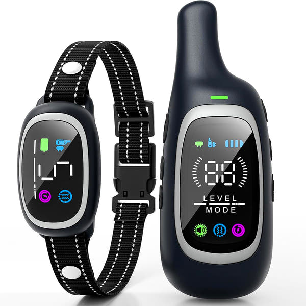 Professional dog training collar for obedience and bark control