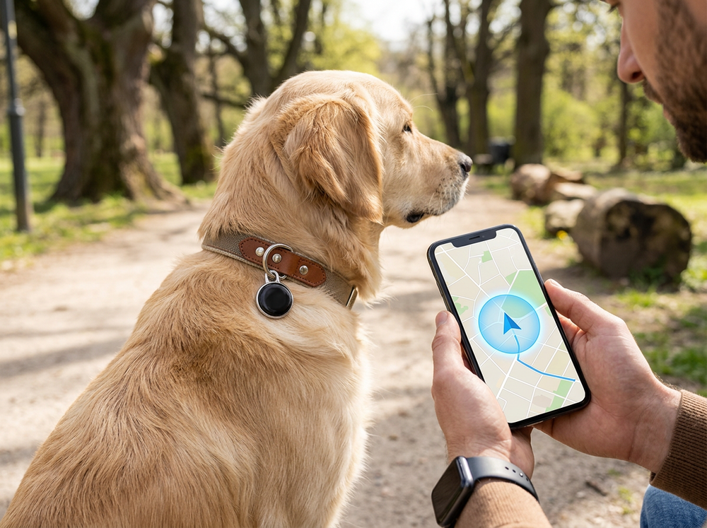 Smart pet location monitor for dogs and cats